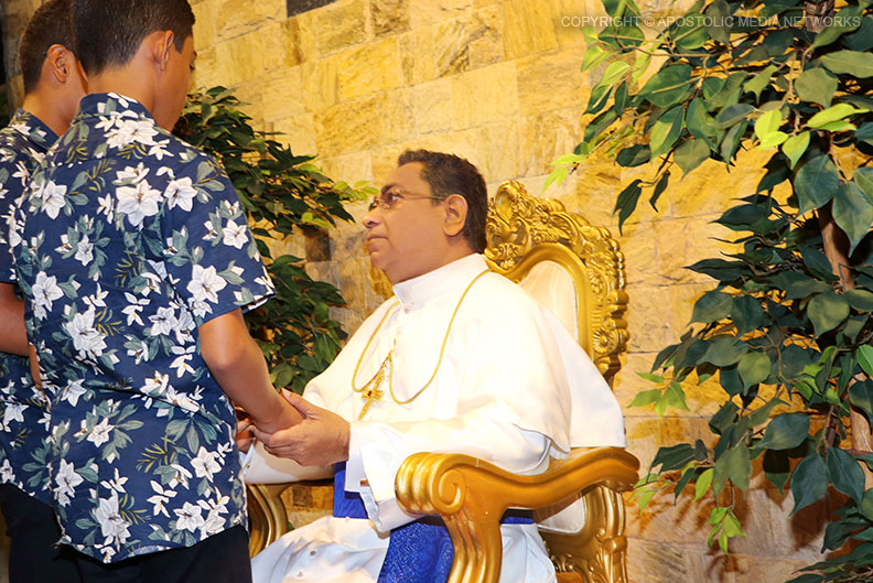 His Holiness the Apostle Rohan Lalith Aponso His Holiness the Apostle Rohan Lalith Aponso