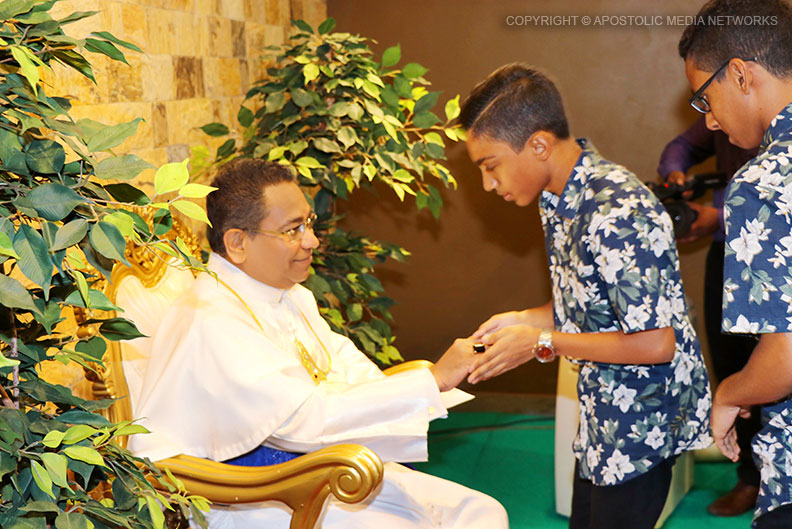 His Holiness the Apostle Rohan Lalith Aponso His Holiness the Apostle Rohan Lalith Aponso