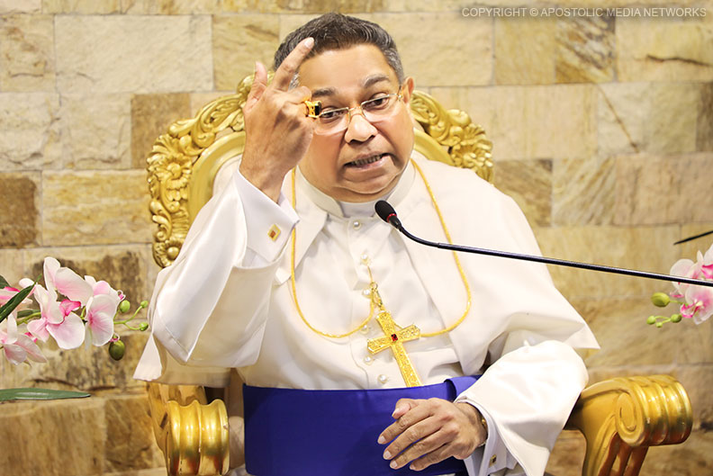 His Holiness the Apostle His Holiness the Apostle